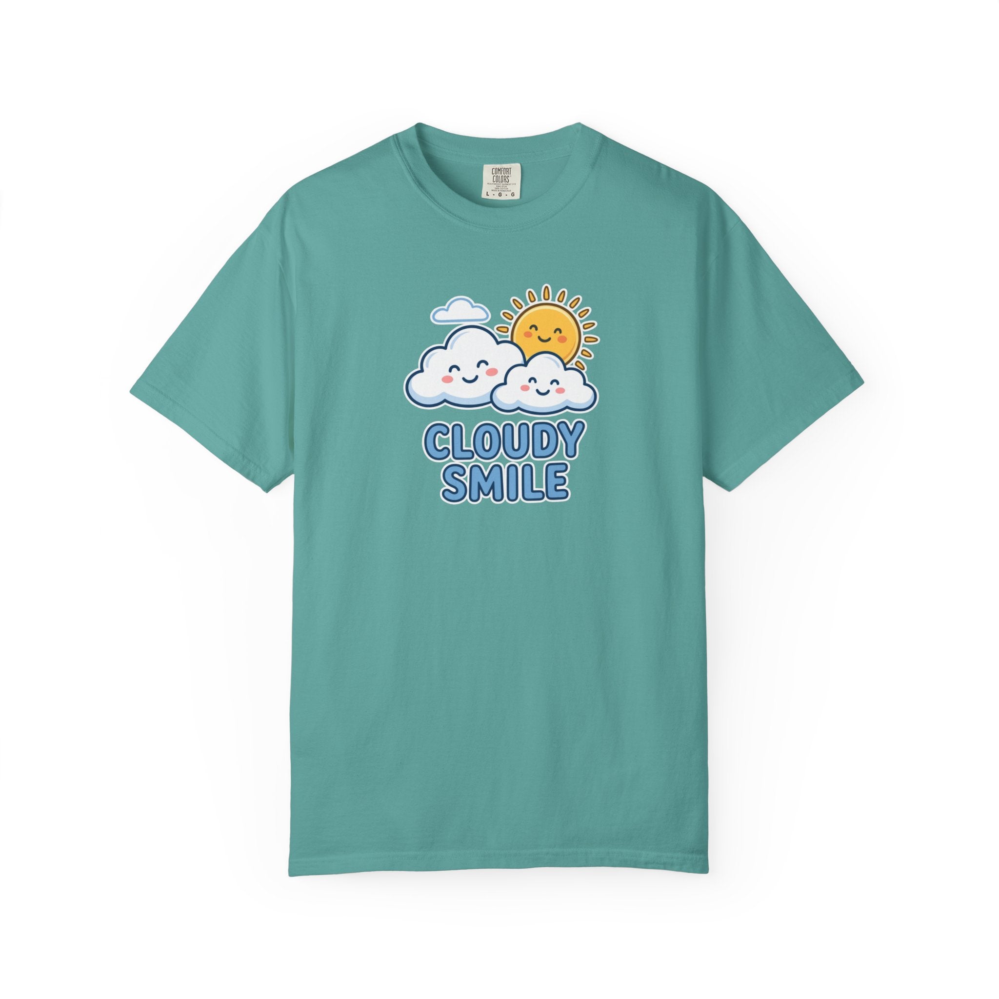 The Cloudy Smile Signature Tee - Heavyweight