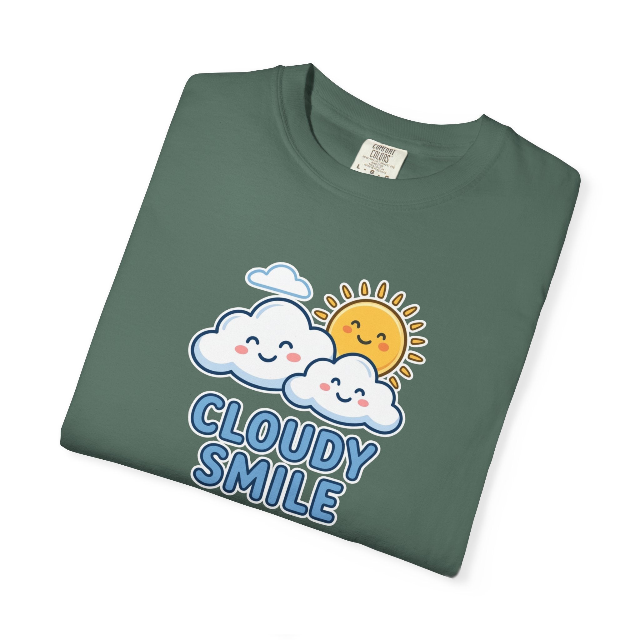 The Cloudy Smile Signature Tee - Heavyweight