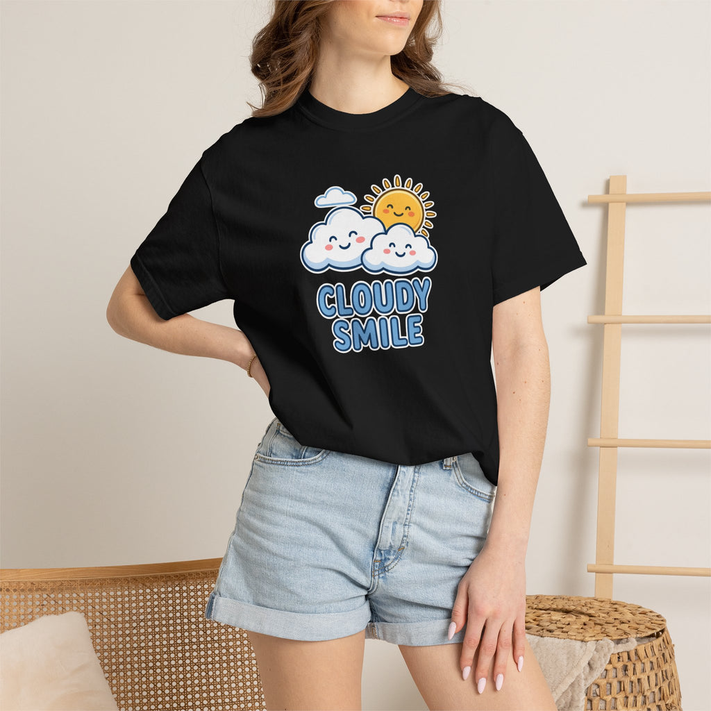 The Cloudy Smile Signature Tee - Heavyweight